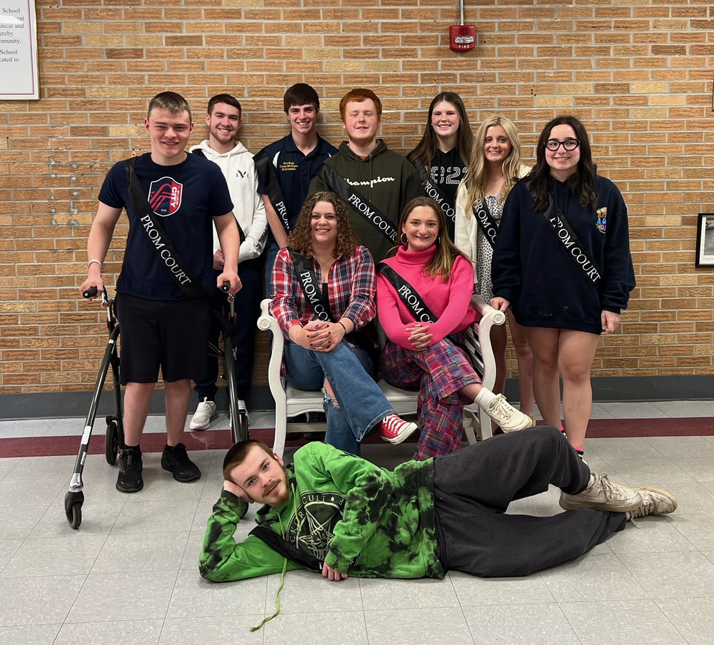 2023 CHS Prom Court Elected Clinton High School