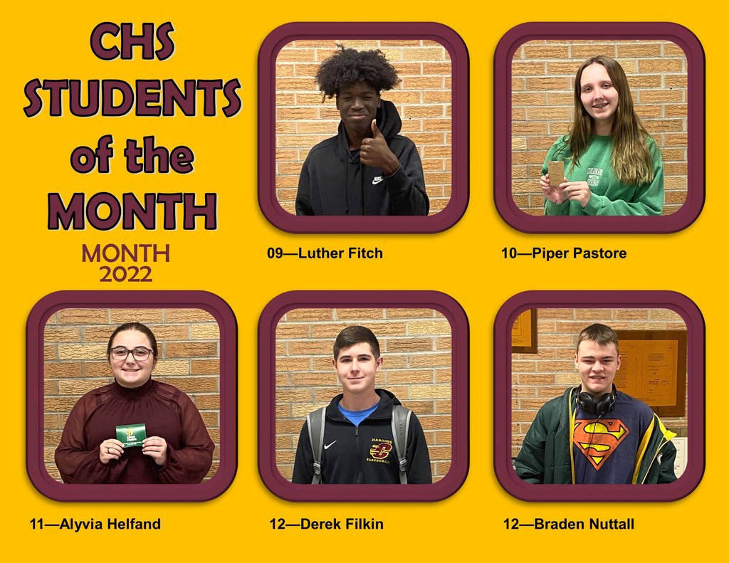 Nov Students of the Month